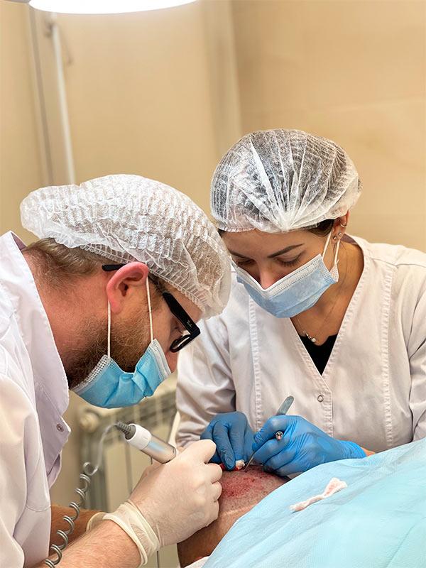 Пересадка волос Киев