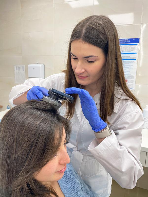 Консультація трихолога з трихоскопією &ndash; Київ
